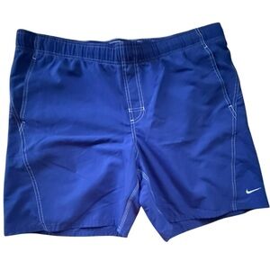 Nike Men's Royal Blue Swim Trunks